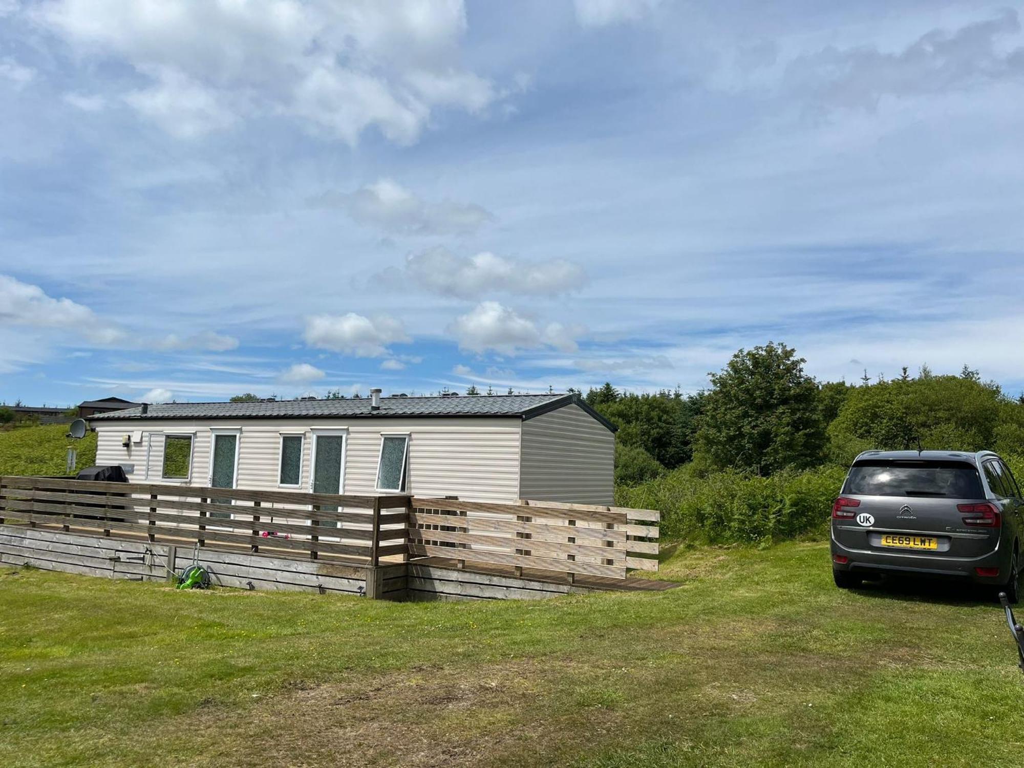 Lochview Retreat Caravan Balminnoch Екстер'єр фото